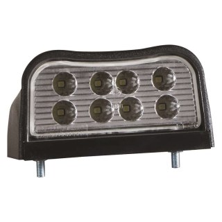 éclairage de plaque LED 12/24V Connecteur coulissant blanc