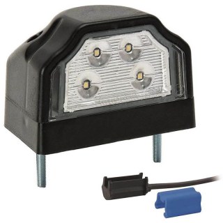éclairage de plaque LED 12/24V DC câble 200mm, 0,75mm² blanc