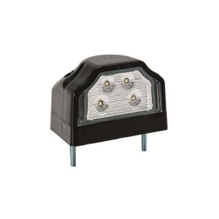 éclairage de plaque LED 12/24V Connecteur coulissant blanc