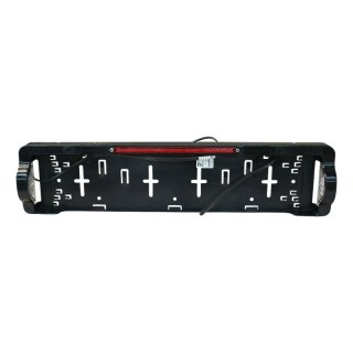 support de plaque d'immatriculation + éclairage de plaque d'immatriculation + 3ème feu stop LED , Câble DC 800mm
