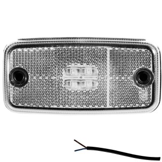 feu de position LED câble LED 12/24V 50cm blanc