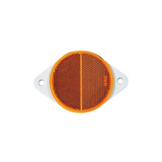 réflecteur Ø orange à visser Ø78