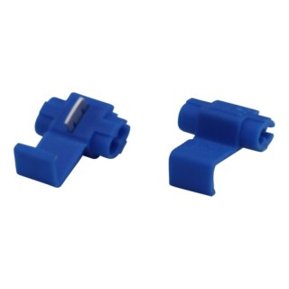 connecteur à fermeture rapide, bleu fil 0,7 - 2,0mm²