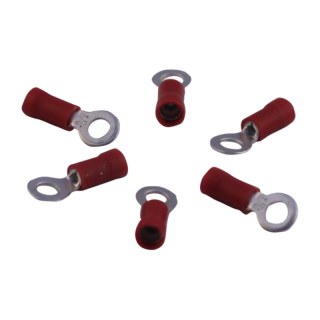 cosses rondes pré-isolées pour le fil 0,5 – 1,5mm2 M5 ,mm Rouge
