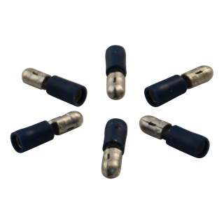 cosses rondes cylidriques pré-isolées pour le fil 1,5 – 2,5mm2 Ø5 , mm bleu