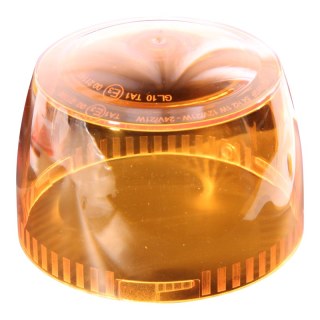 girophare en verre, orange pour 882.009.040.000