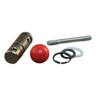 kit de glissière de direction bouton, goupille filetée, bagues d'étanchéité 3x, douille
