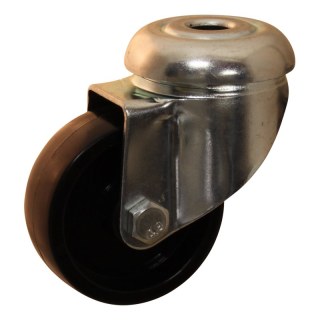 roulette pivotante 50mm serie 65 - 44 trou pour boulon palier lisse