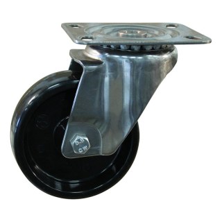 Lenkrolle 100mm serie 35 ᠆ 29 Plattenbefestigung Gleitlager