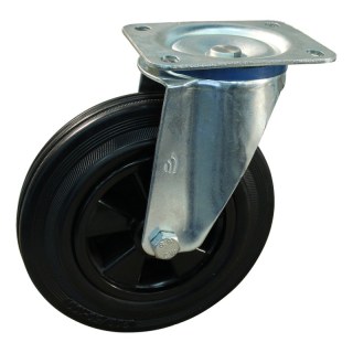 roulette pivotante 250mm série 01 ᠆ 12 montage de la plaque palier lisse