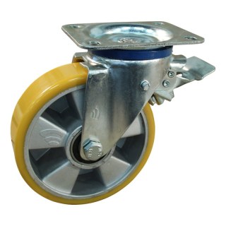 ruota girevole con freno serie 250mm 29 - 12 piastra cuscinetto a sfera di montaggio