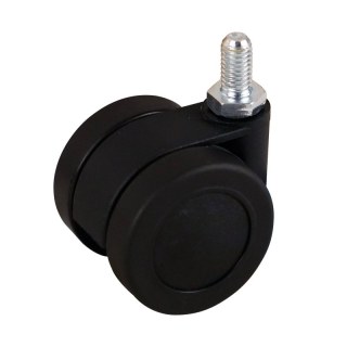 roulette pivotante 42mm 42mm série 74-73 draadstift M8 palier lisse palier lisse