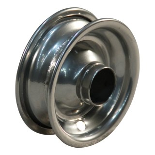 roue fixe 200x50 1.25x3.8 (200x50) ET0 NL60mm métal V-5501 gris argent 200mm 15 montage de la plaque roulement à rouleaux