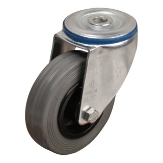 roulette pivotante 100mm série 11 ᠆ 15 trou pour boulon roulement à rouleaux