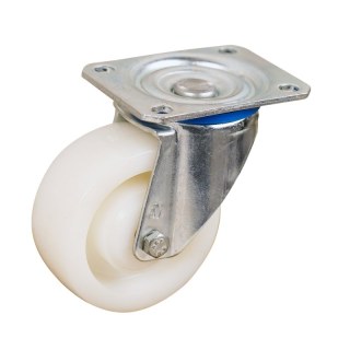 roulette pivotante 100mm serie 33 ᠆ 10 montage de la plaque palier lisse
