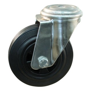 roulette pivotante 125mm série 01 ᠆ 31 trou pour boulon palier lisse