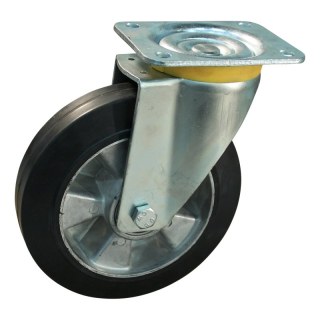 ruota girevole 200mm 10 serie, 16 piastra cuscinetto a sfere di montaggio