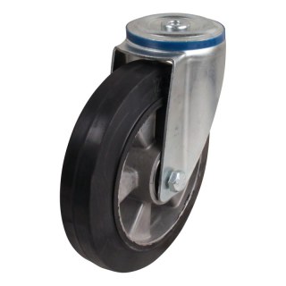 roulette pivotante 200mm série 10 ᠆ 15 trou pour boulon roulement à billes