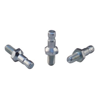 roulette pivotante 40mm série 65 - 68 draadstift M8 palier lisse