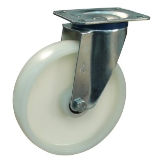 roulette pivotante 150mm serie 34 ᠆ 12 montage de la plaque palier lisse