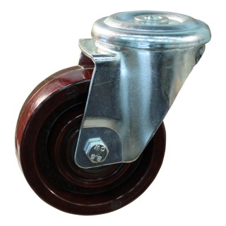 foro ruota girevole da 100 mm per bullone a sfere