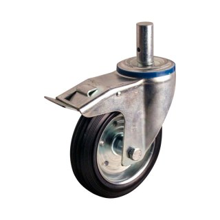 roulette pivotante 180mm série 02 ᠆ 15 goupille roulement à rouleaux