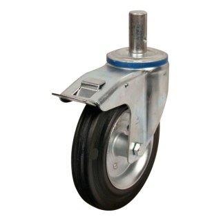 roulette pivotante avec frein 200mm série 02 ᠆ 15 goupille roulement à rouleaux