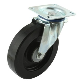 roulette pivotante 160mm série 07 ᠆ 12 plaatbevestiging met uitsparing richtingvastzetter roulement à billes