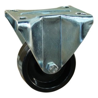 roue fixe 125mm serie 35 ᠆ 14 montage de la plaque palier lisse