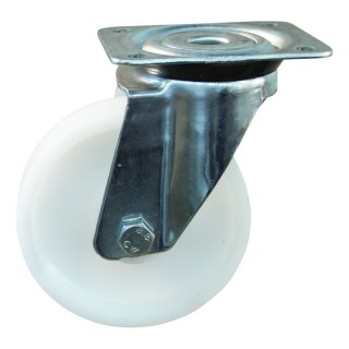 roulette pivotante 150mm serie 34 ᠆ 91 montage de la plaque palier lisse