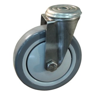 Lenkrolle 100mm serie 36 ᠆ 30 Rückenloch Kugellager