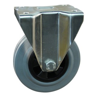 roue fixe 125mm serie 11 ᠆ 31 montage de la plaque roulement à aiguilles éxécution inox
