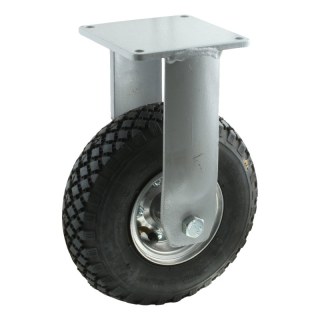 roue fixe 3.00-4 2.10-4H2 ET0 roulement à rouleaux Ø25 NL75mm métal V-6605 gris argent 20 montage de la plaque roulement à roule