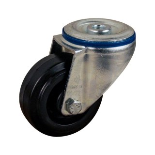 roulette pivotante 80mm série 07 ᠆ 15 trou pour boulon roulement à rouleaux