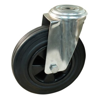 roulette pivotante 200mm série 01 ᠆ 30 trou pour boulon palier lisse