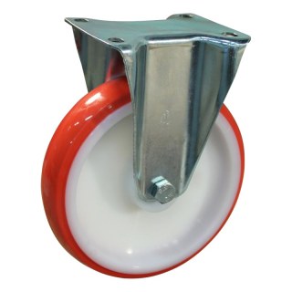 roue fixe 175mm série 27 ᠆ 15 montage de la plaque palier lisse