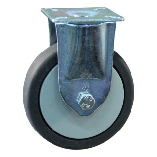 roue fixe 75mm serie 64 ᠆ 60 montage de la plaque palier lisse