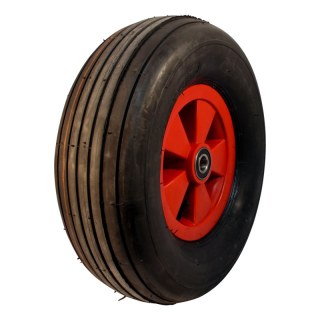 pneumatico + ruota 16x650-8 2.50Ax8 ET0 NL88mm plastica V-3503 Rosso
