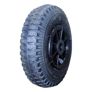 air tire + wheel 2.50-4 2.10x4 roller bearing Ø20 NL75mm plastic V-6606 black