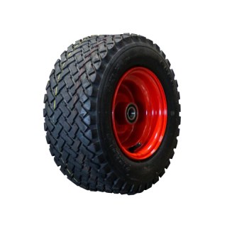 pneu + roue 16x6.50-8 5.50Bx8H2 ET0 NL100mm métal HF-213 Rouge
