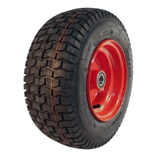pneumatico + ruota 16x650-8 5.50Bx8H2 ET0 NL100mm metallo V-3502 rosso