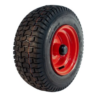 air tire + wheel 16x6.50-8 5.50Bx8H2 ET0 NL110mm steel V-3502 red
