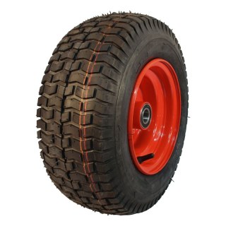 pneumatico + ruota 16x650-8 5.50Bx8H2 ET0 NL100mm metallo V-3502 rosso