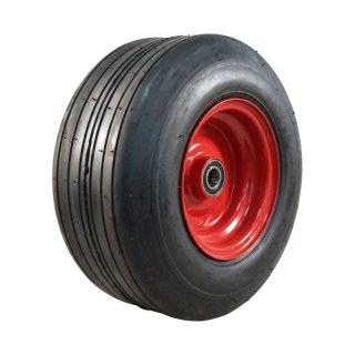 luchtband + wiel 16x6.50-8 2.50Ax8 ET0 NL75mm staal V-3503 rood