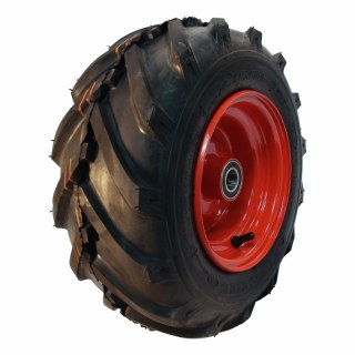 air tire + wheel 16x6.50-8 5.50Bx8H2 ET0 NL100mm steel V-8501 red