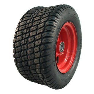 pneumatico + ruota 16x650-8 5.50Bx8H2 ET0 NL100mm metallo implementazione fattoria rosso
