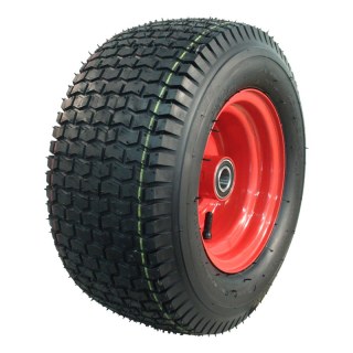 pneu + roue 16x7.50-8 5.50Bx8H2 ET0 NL100mm métal HF-224 Rouge