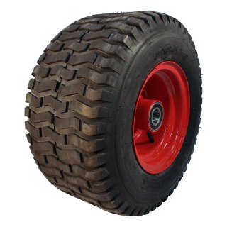 luchtband + wiel 18x8.50-8 7.00Bx8H2 ET0 NL150mm staal V-3501 rood
