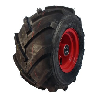 pneumatico + ruota 21x11.00-8 7.00Bx8H2 ET0 NL150mm metallo HF-255 rosso