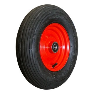 pneu + roue 4.80/4.00-8 2.50Ax8 ET0 NL75mm métal S-2301 Rouge